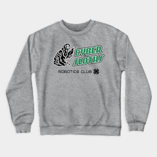 Cyber Sloths Logo Crewneck Sweatshirt